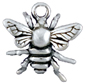 Silver Bee Charm