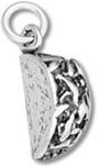 Sterling silver taco charm