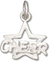 Silver Cheer with Start Charm