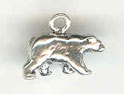 Sterling silver bear charm