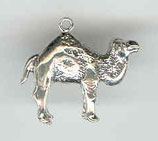 Sterling silver camel charm