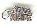 Sterling silver soul mate charm