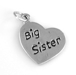 Silver Heart Disk Big Sister