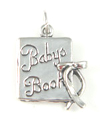 Silver Baby Book Charm