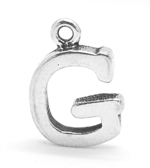 Sterling Silver Initial Letter G