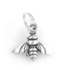 Silver Tiny Bee Charm